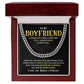 Boyfriend Gift Cuban Chain – Always Love You Message