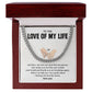 Boyfriend Cuban Chain, Gift With Love Of My Life Message Card