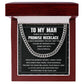 To My Man Necklace – Promise Gift
