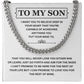 To My Son: Believe In Yourself, Achieve Anything, And Know I'll Love You Forever