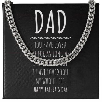 Father’s Day Gift for Dad from Son or Daughter with Sentimental Message