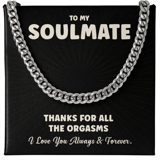 Soulmate Gift for Him with Funny Message Card