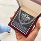 Stepdad Cuban Chain Necklace Gift With Heartfelt Note