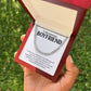Proud Boyfriend Graduation Gift Chain