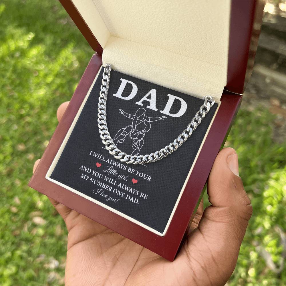 Gift for Dad from Daughter with Heartfelt Sentimental Card