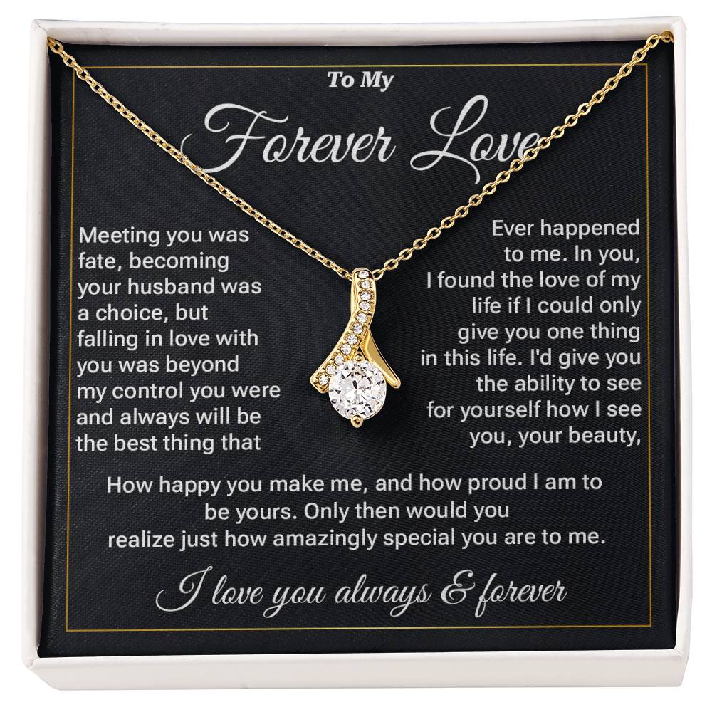 Romantic Gift for Wife from Husband – Message Card