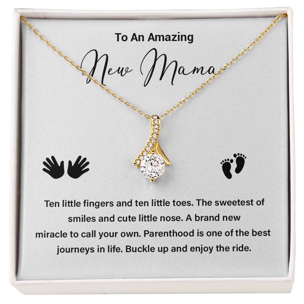 New Mama Necklace – Gift for First Time Mom
