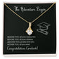 Graduation Necklace for Her with Message Card