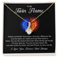 Twin Flame Gift for Her – Love You Forever Message Card