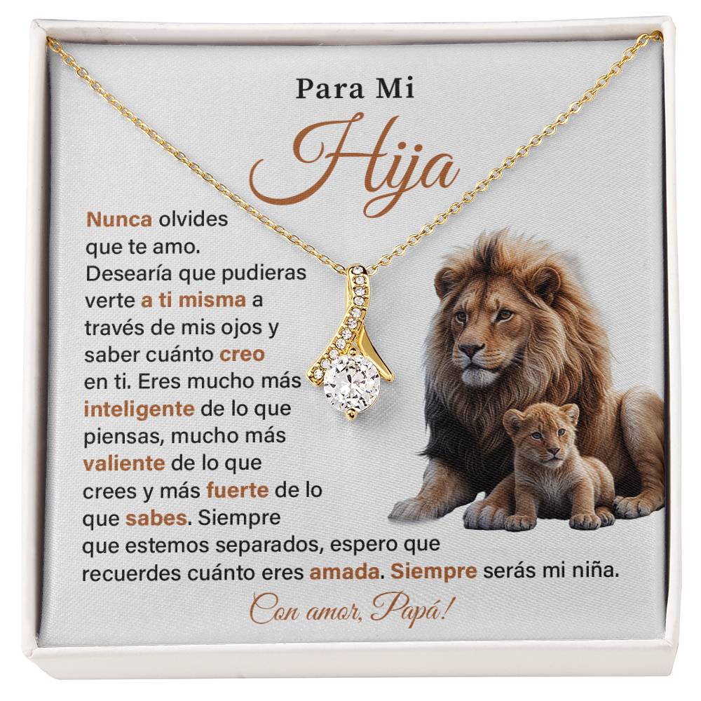 Collar Para Mi Hija de Papá – Mensaje de Amor y Orgullo