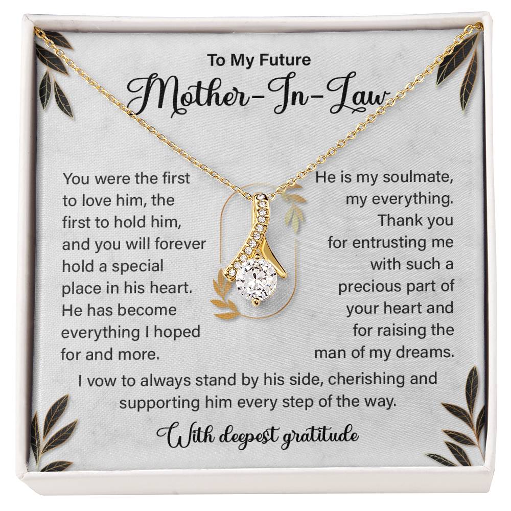 Future Mother-in-Law Necklace from Bride