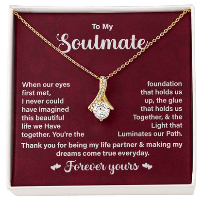 Soulmate Gift with Message Card for Life Partner
