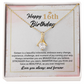 16th Birthday Necklace For Girls, Happy Sweet Sixteen