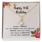 18th Birthday Gift Necklace – Elegant CZ Pendant