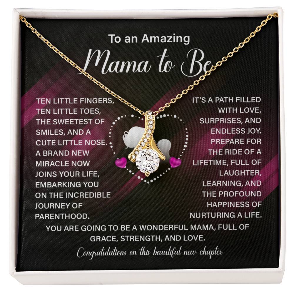 Mama to Be Necklace Gift for Pregnant Women