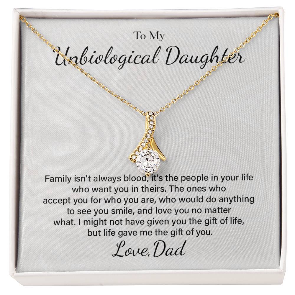 To My Unbiological Daughter – Heartfelt Gift from Father