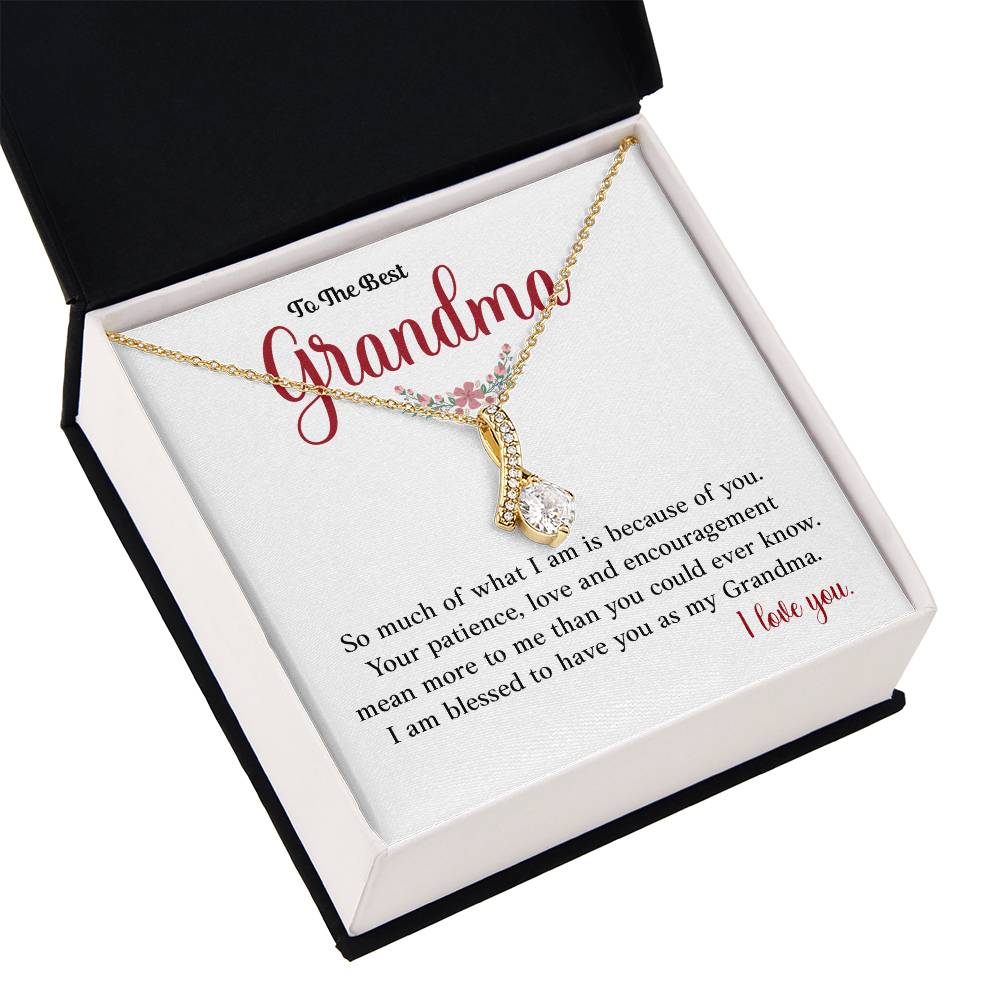 To The Best Grandma Heartfelt Necklace Gift Best Grandma Necklace Gift Heartfelt Gift For Grandma Sentimental Jewelry For Grandmother Jewelry Gift For Grandma Granddaughter To Grandma Gift Special Gift For Grandma Meaningful Gift For Grandma