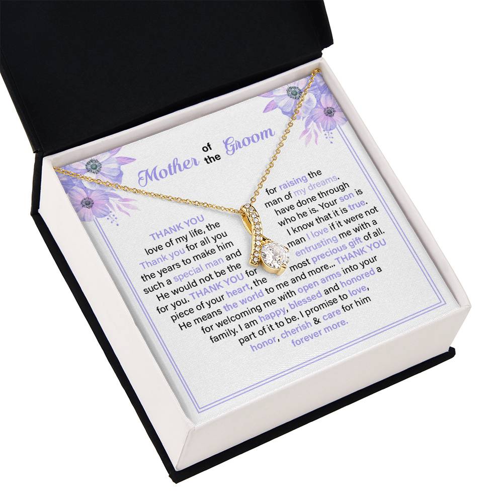 Gift for Mother of Groom from Bride – Message Card