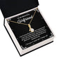 Necklace Gift for Girlfriend – Message Card & Box