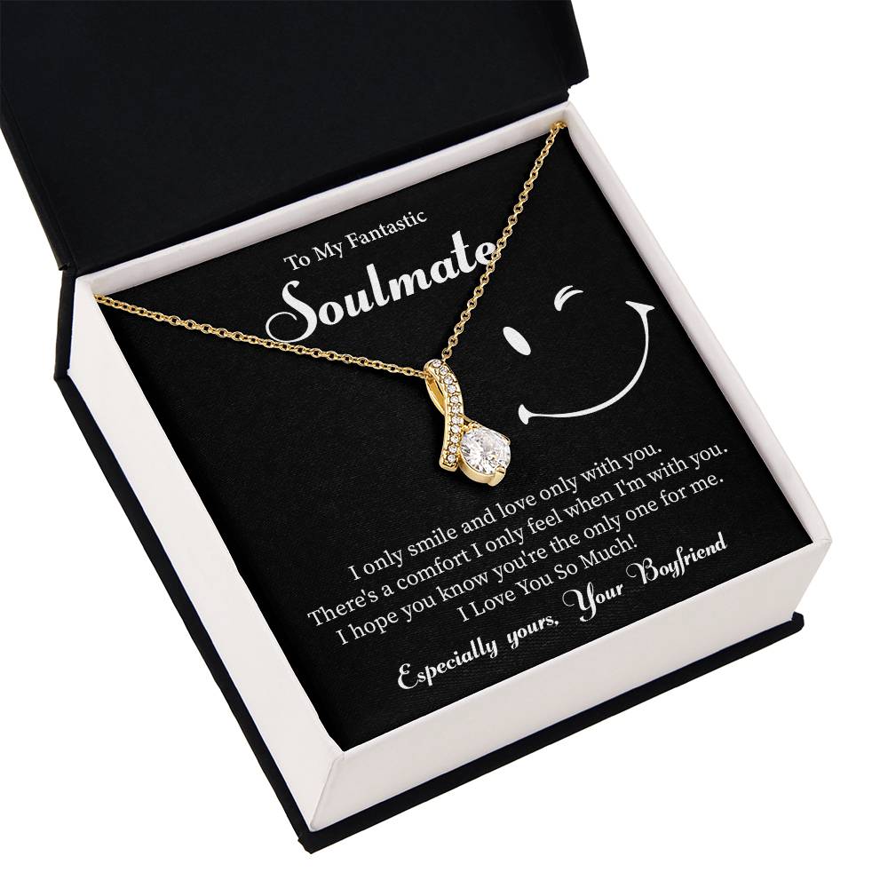 Soulmate Necklace Gift from Boyfriend – Gift Box