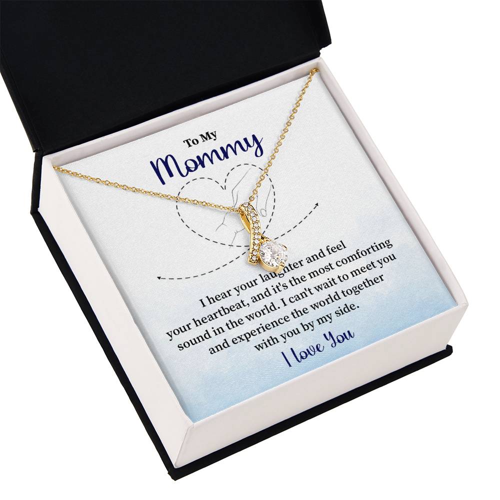Necklace Gift for Mom to Be from Baby with Gift Box