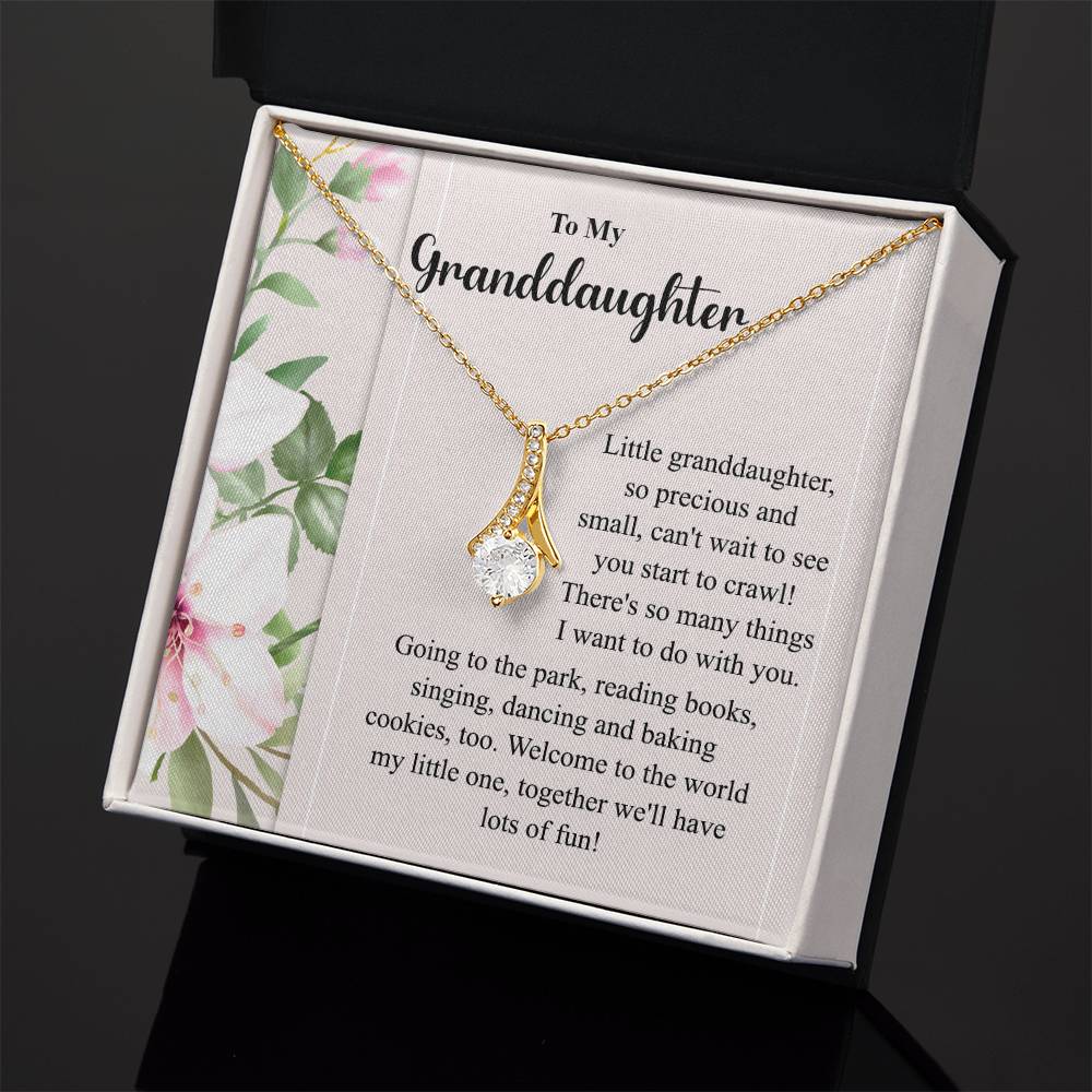 Granddaughter Gift from Grandma – Message Card