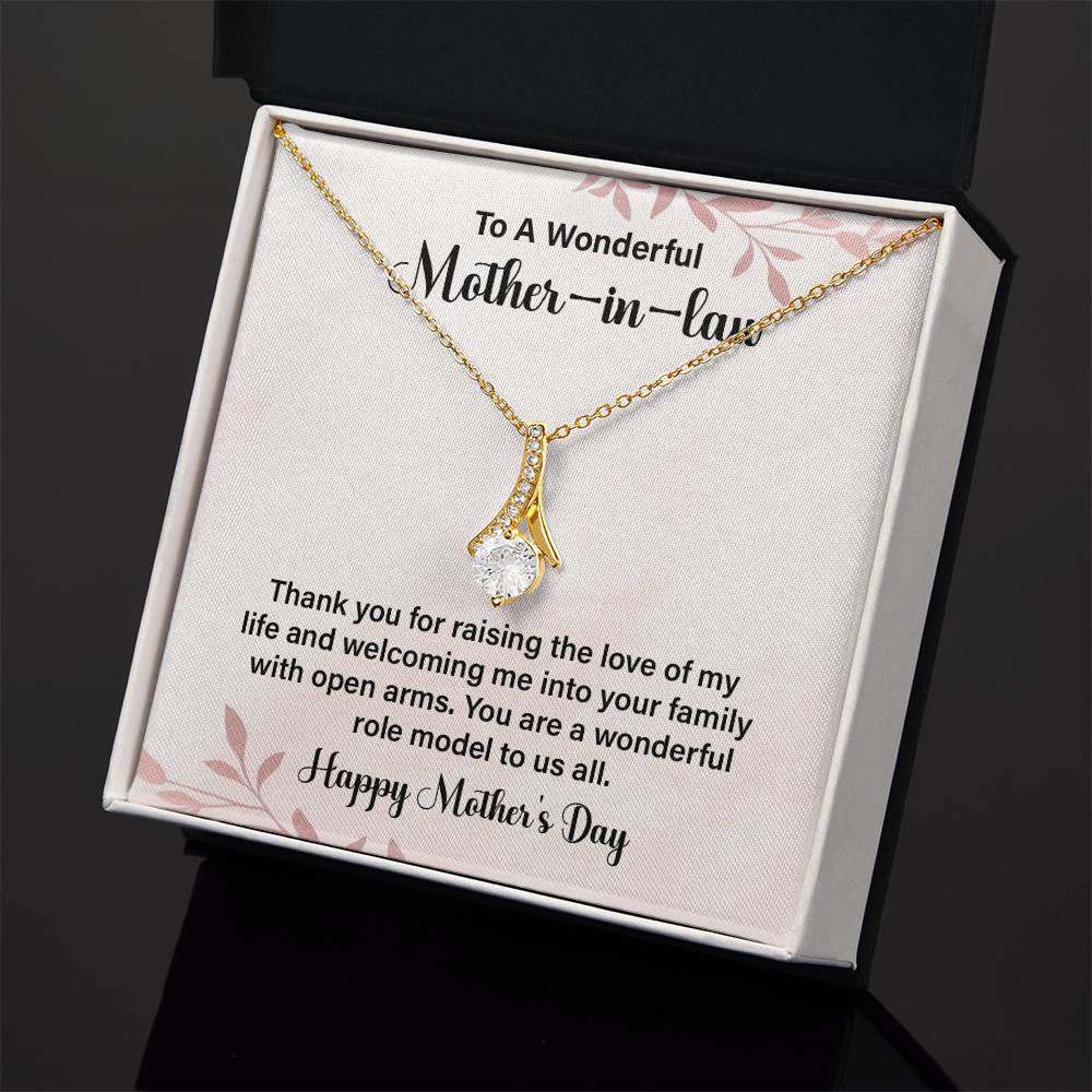 Mother-in-Law Mother’s Day Necklace Gift from Family
