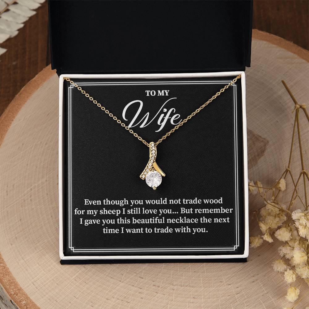 Funny Wife Gift from Gamer Husband – Message Card