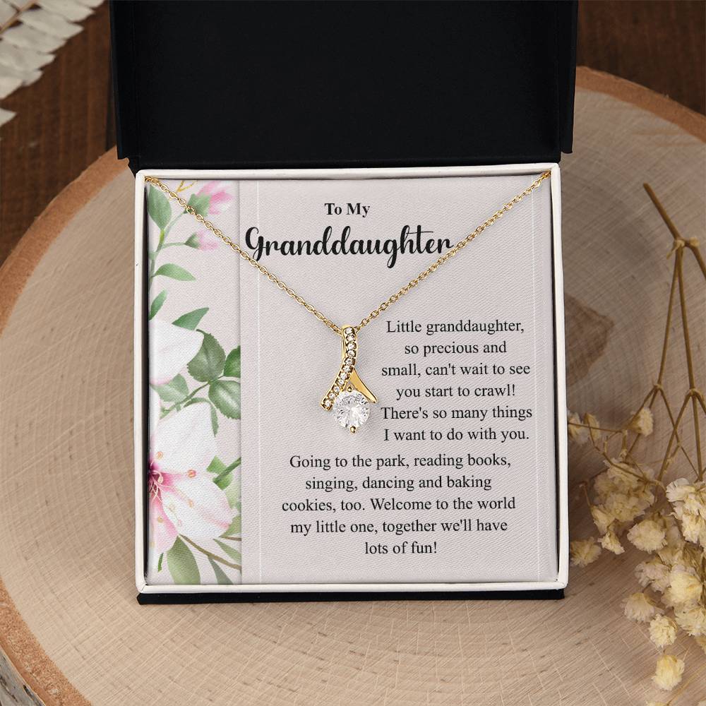 Granddaughter Gift from Grandma – Message Card