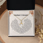 Mother of the Groom Wedding Necklace Gift Box