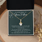 Memorial Jewelry Gift for Loss of Father with Message Card