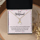 Romantic Girlfriend Necklace Gift with Message Card
