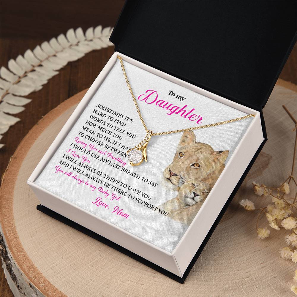 Necklace for Daughter from Mom – Gift Box Included