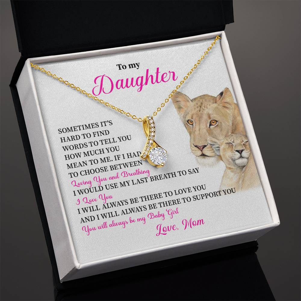 Necklace for Daughter from Mom – Gift Box Included