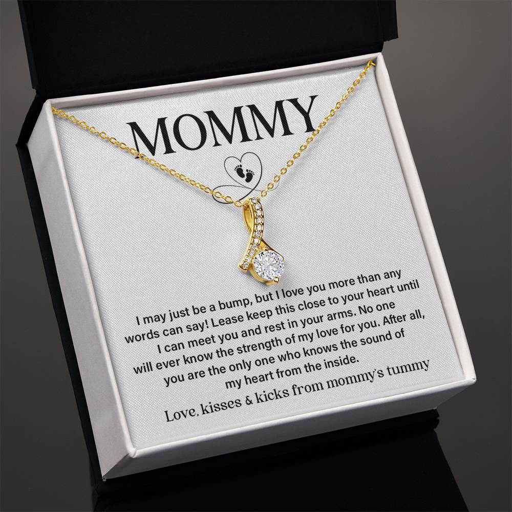 Mommy Necklace Gift from Bump – Heartfelt Message