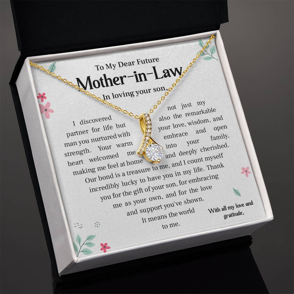 Future Mother-in-Law Necklace from Bride