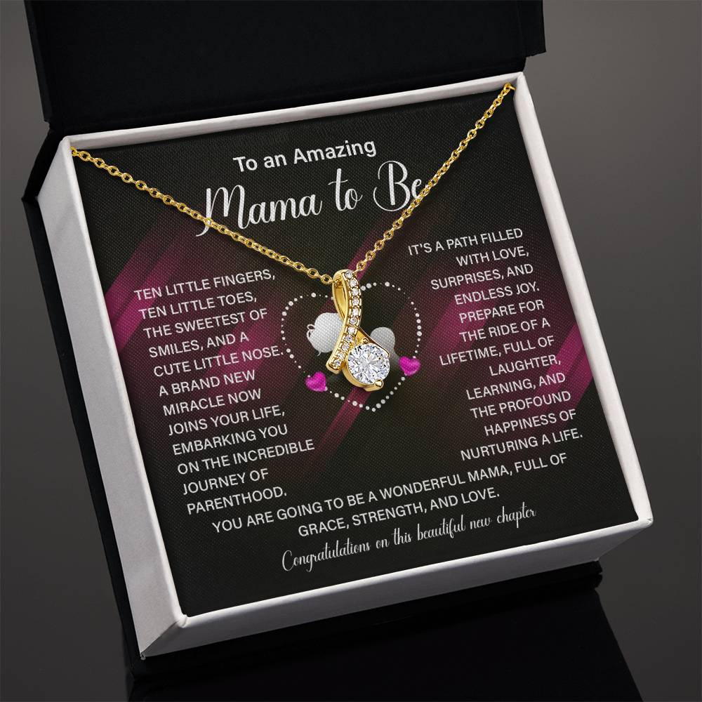 Mama to Be Necklace Gift for Pregnant Women
