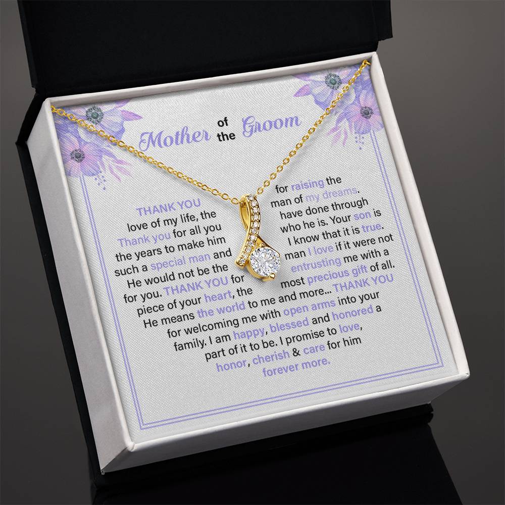 Gift for Mother of Groom from Bride – Message Card