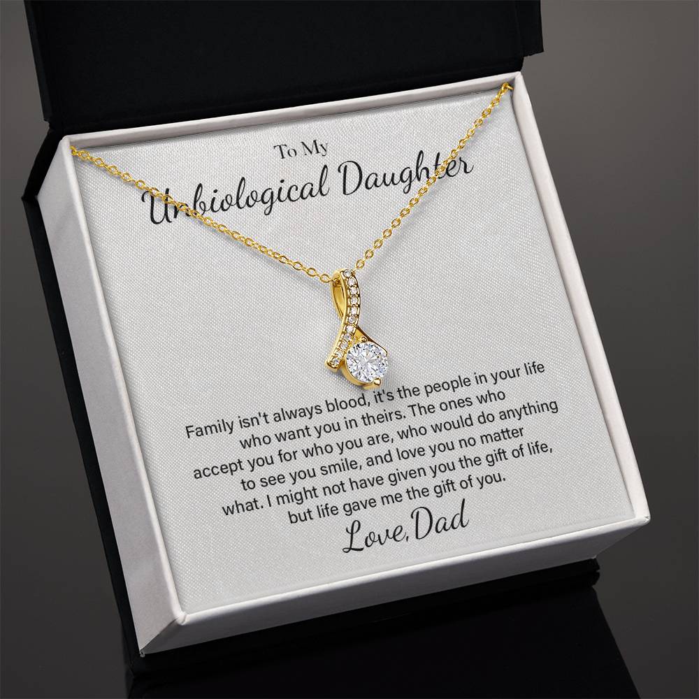 To My Unbiological Daughter – Heartfelt Gift from Father