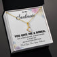 Funny Politician Gift for Her Soulmate Necklace