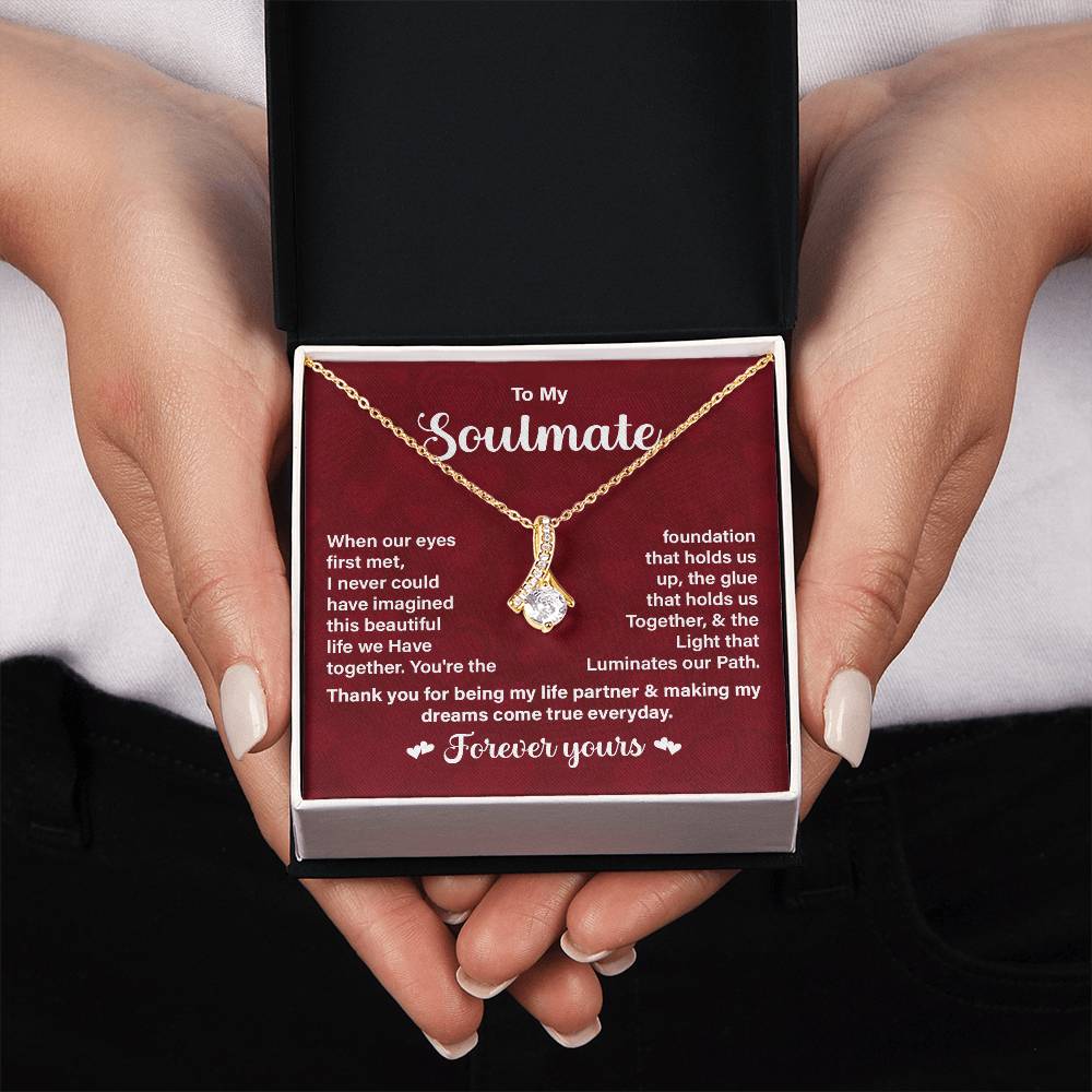 Soulmate Gift with Message Card for Life Partner