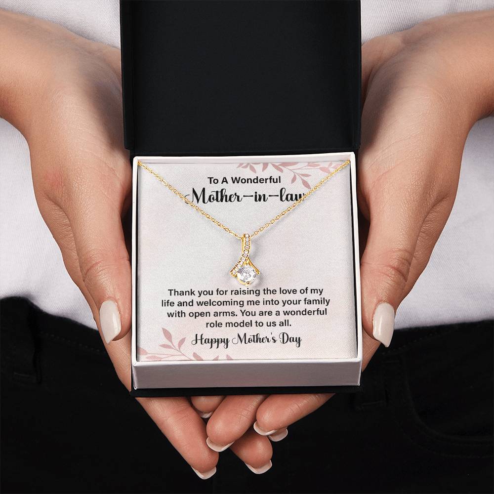Mother-in-Law Mother’s Day Necklace Gift from Family
