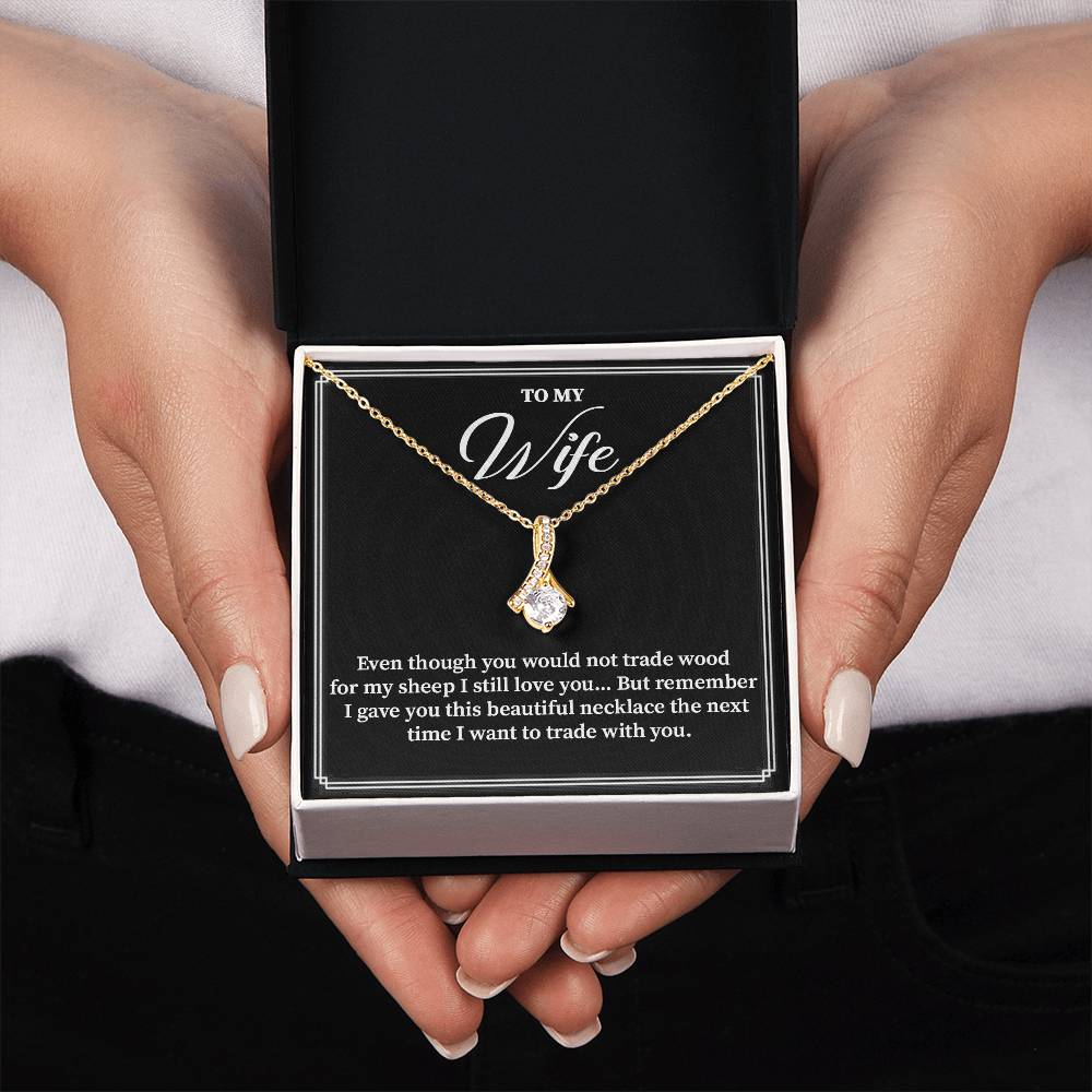 Funny Wife Gift from Gamer Husband – Message Card