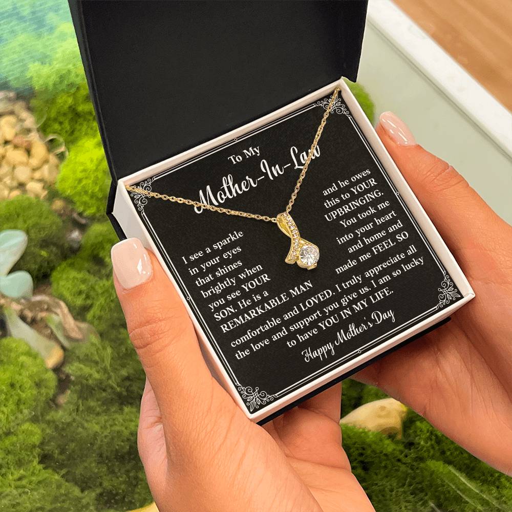 Necklace Gift for Mother-In-Law from Daughter With Gift Box