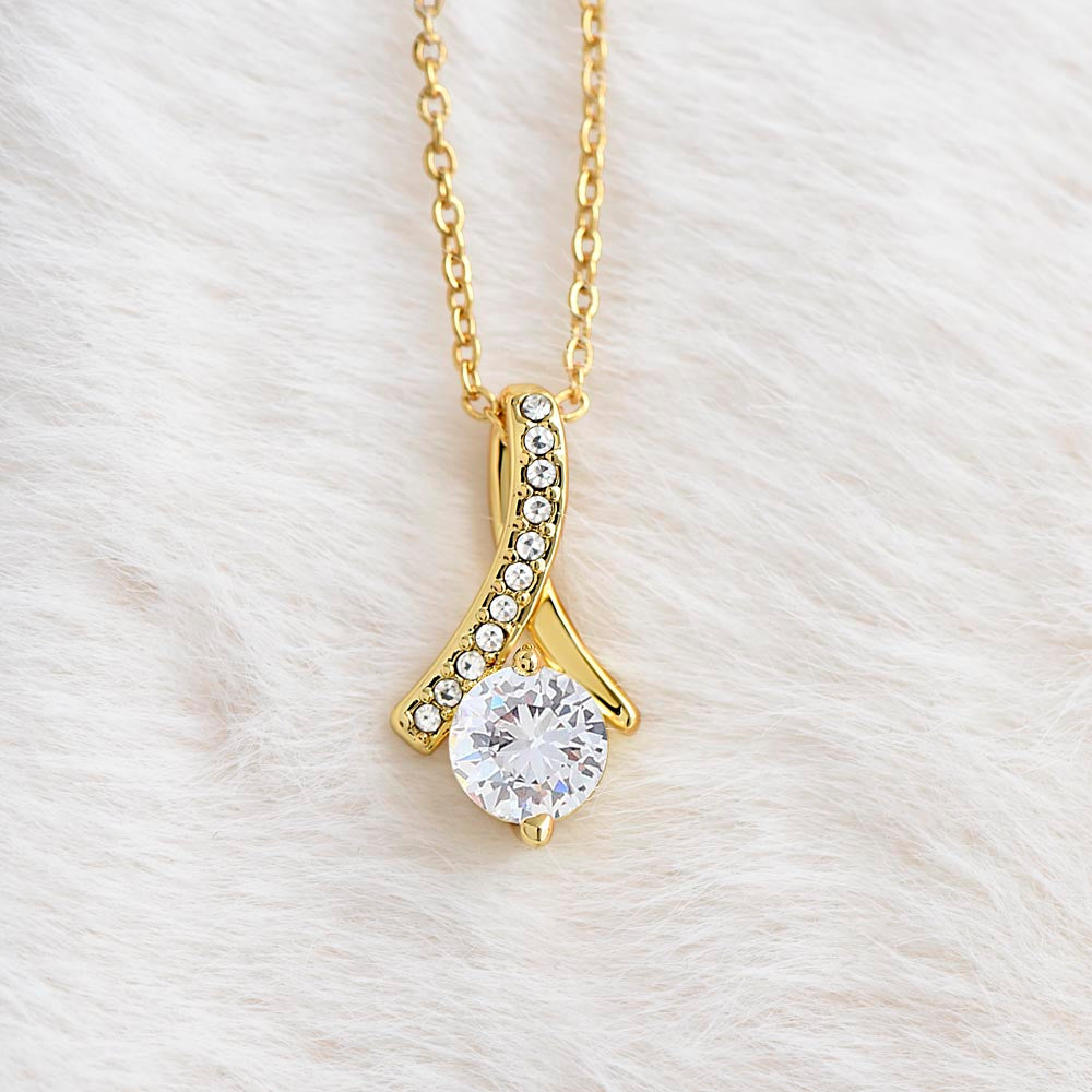 To My Girlfriend - Jewelry Gift with Message Card