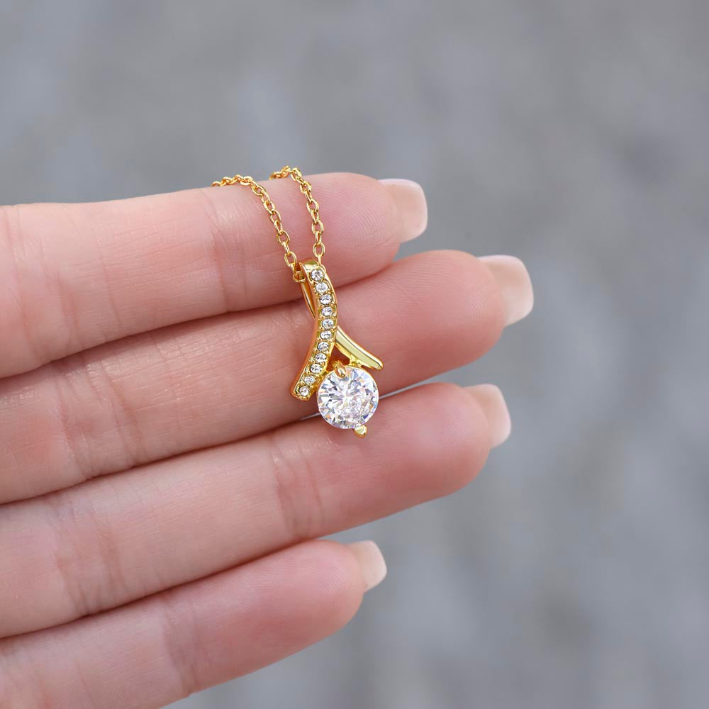 To My Girlfriend - Jewelry Gift with Message Card