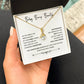 Baby Bump Beauty Necklace – Gift for Pregnant Woman with Message Card
