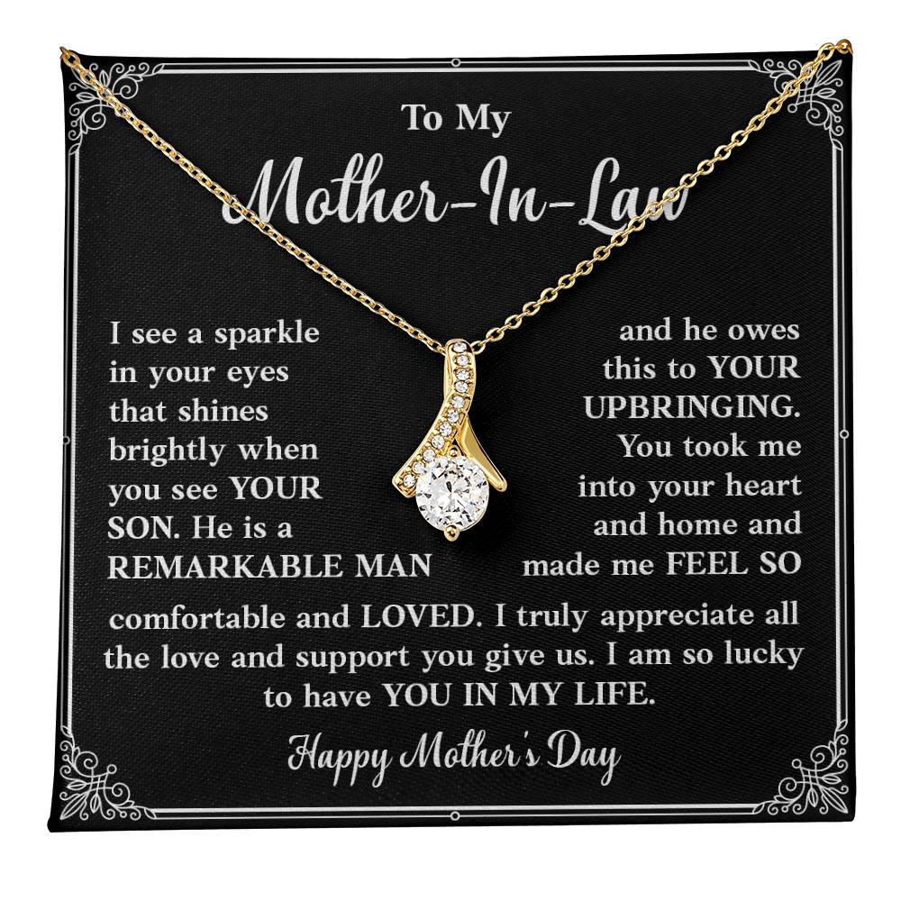 Necklace Gift for Mother-In-Law from Daughter With Gift Box
