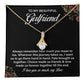 Romantic Necklace Gift for Girlfriend with Card