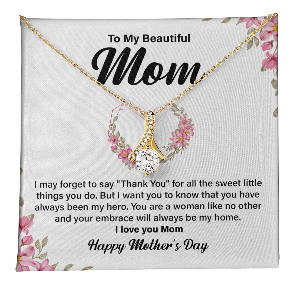 Beautiful Mom Gift for Mother’s Day with Card